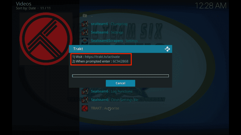 SealTeam6 Addon Fire TV